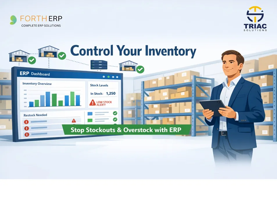 How ERP Improves Inventory Control and Eliminates Costly Stock Problems