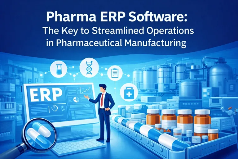Pharma ERP Software: The Key to Streamlined Operations in Pharmaceutical Manufacturing